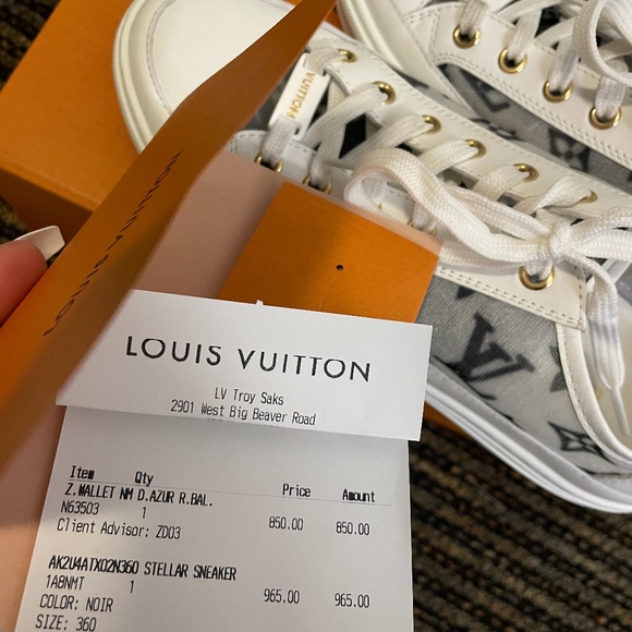 100% Authentic Louis Vuitton Stellar Sneaker!! - Picture 5 of 6